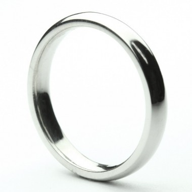 Classical 3mm Half Rounded Wedding Band