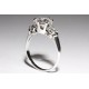 558164 Crown Style Setting with Side Diamonds