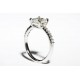 835324 Low Set Princess Cut Engagement Ring