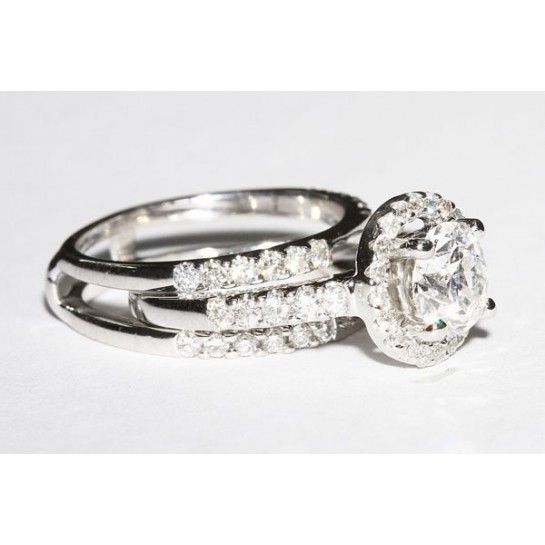 Engagement Ring Insert Wedding Bands 