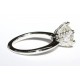 1551294 Knife Edged Diamond Pronged Engagement Ring
