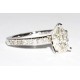 33689819 Open Prong Diamond Engagement Ring