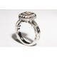35116264 Kobe Mark Double Edged Halo Engagement Ring
