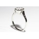 35116321 Flower Style Engagement Ring & optional Matching Wedding Band Slide