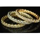 Stack-able Eternity Diamond Rings Rose/White/Yellow Gold 3ctw