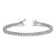 4.50 Carat Tennis Bracelet 4 prongs Round Diamonds G SI1 14K