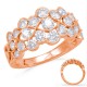 1.56 carat Fashion Diamond Ring 14k Rose/Pink Gold
