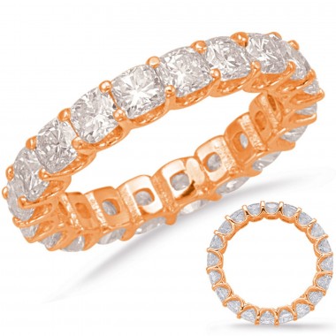 4.00 ctw Cushion Cut Eternity Band (avail in 3.50ct,4.00ct,5.50ct, 6.50ct, 7.50ct,8.50ct, 9.50ct, 10.50ct)